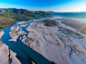 Vjosa river is an national park
