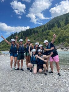 rafting in vjosa group